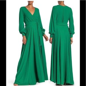 MEGHAN LA LILYPAD MAXI DRESS